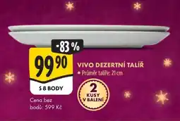 Albert VIVO dezertní talíř nabídka