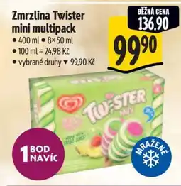 Albert Zmrzlina Twister Mini multipack nabídka