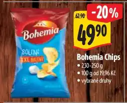 Albert Bohemia chips nabídka