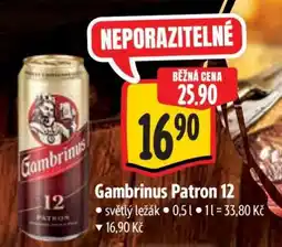 Albert Gambrinus Patron 12 nabídka