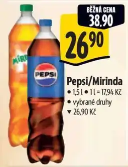 Albert Pepsi, Mirinda nabídka