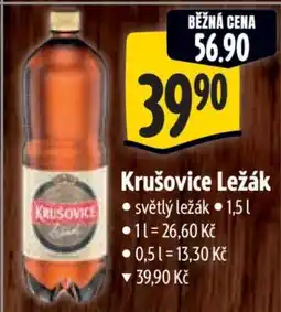 Albert Krušovice ležák nabídka