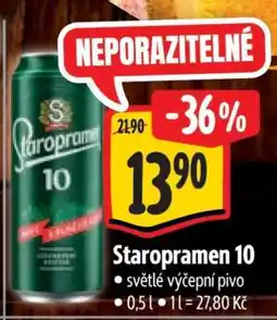 Albert Staropramen 10 nabídka