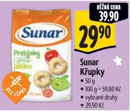 Albert Sunar křupky nabídka