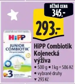 Albert HiPP Combiotik kojenecká výživa nabídka