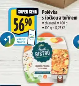 Albert Polévka s čočkou a tuřínem nabídka