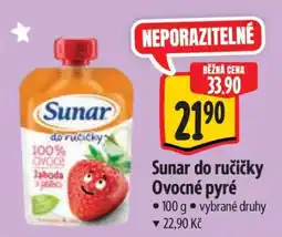 Albert Sunar do ručičky ovocné pyré nabídka
