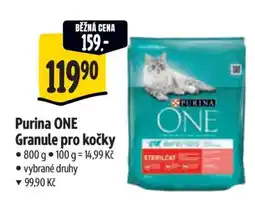 Albert Purina One Granule pro kočky nabídka
