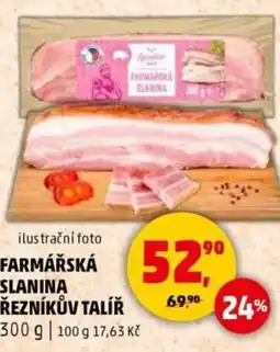 Penny Market Farmářská slanina řezníkův talíř nabídka