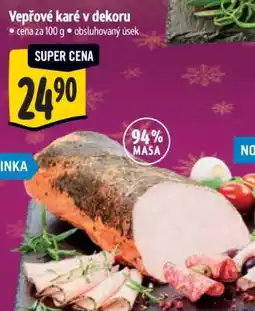 Albert Vepřové karé v dekoru nabídka