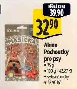 Albert Akinu pochoutky pro psy nabídka