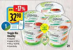 Albert Veggie Bio Omáčky nabídka