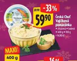 Albert Česká chuť Vajíčková pomazánka nabídka