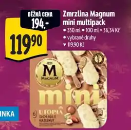 Albert Zmrzlina Magnum mini multipack nabídka