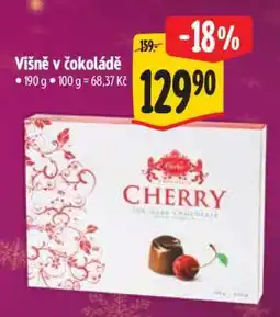 Albert Višně v čokoládě nabídka