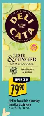 Albert Hořká čokoláda s kousky limetky a zázvoru nabídka