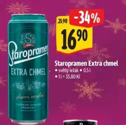Albert Staropramen Extra Chmel nabídka