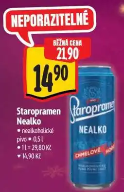 Albert Staropramen Nealko nabídka