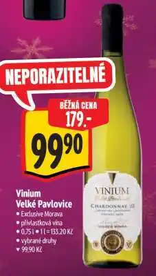 Albert Vinium Velké Pavlovice nabídka