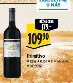 Albert Primitivo nabídka