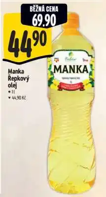 Albert Manka Řepkový olej nabídka
