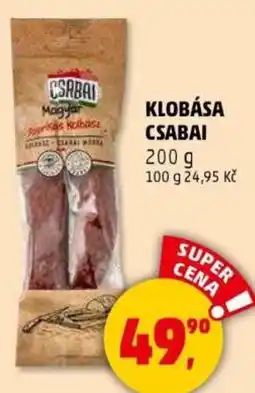 Penny Market Klobása csabai nabídka