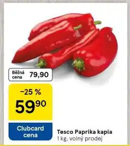 Tesco Tesco Paprika kapia nabídka