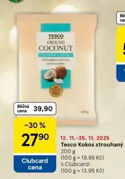 Tesco Tesco Kokos strouhaný nabídka