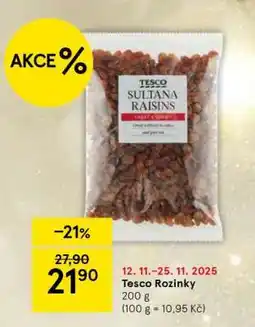 Tesco Tesco Rozinky nabídka