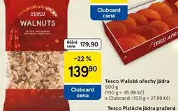 Tesco Tesco Vlašské ořechy jádra nabídka