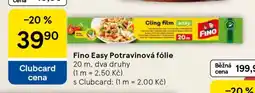 Tesco Fino Easy Potravinová fólie nabídka