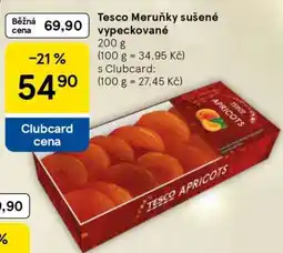 Tesco Tesco Meruňky sušené vypeckované nabídka