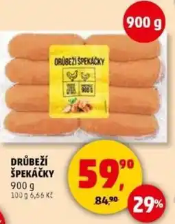 Penny Market Drůbeží špekáčky nabídka