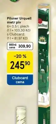 Tesco Pilsner Urquell Metr piv nabídka