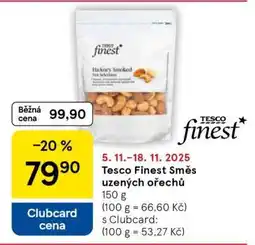 Tesco Tesco Finest Směs uzených ořechů nabídka