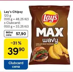 Tesco Lay’s Chipsy nabídka