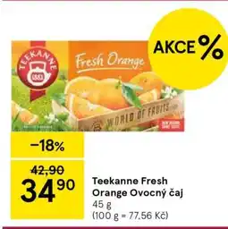 Tesco Teekanne Fresh Orange Ovocný čaj nabídka