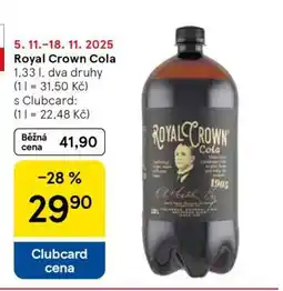 Tesco Royal Crown Cola nabídka