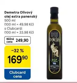 Tesco Demetra Olivový olej extra panenský nabídka