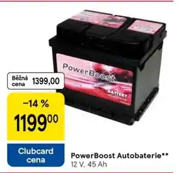 Tesco Powerboost Autobaterie nabídka