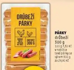 Penny Market Párky drůbeží nabídka