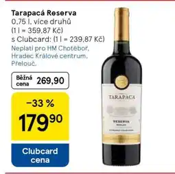 Tesco Tarapacá Reserva nabídka