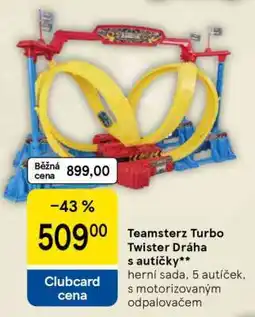 Tesco Teamsterz Turbo Twister Dráha s autíčky nabídka