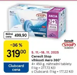 Tesco Ceresit Stop vlhkosti Aero 360 nabídka