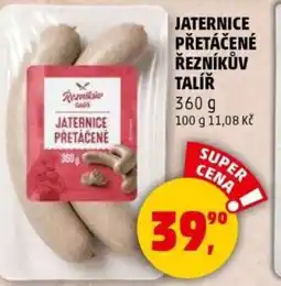 Penny Market Jaternice přetáčené řezníkův talíř nabídka