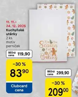 Tesco KUCHYŇSKÉ UTĚRKY nabídka