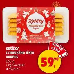 Penny Market KOŠÍČKY Z LINECKÉHO TĚSTA KORPUS nabídka