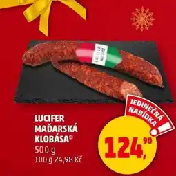 Penny Market LUCIFER MAĎARSKÁ KLOBÁSA nabídka