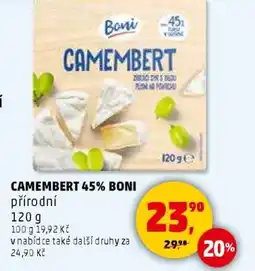 Penny Market CAMEMBERT 45% BONI nabídka