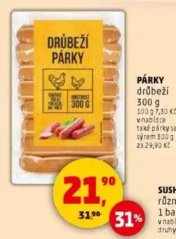 Penny Market DRŮBEŽÍ PÁRKY nabídka